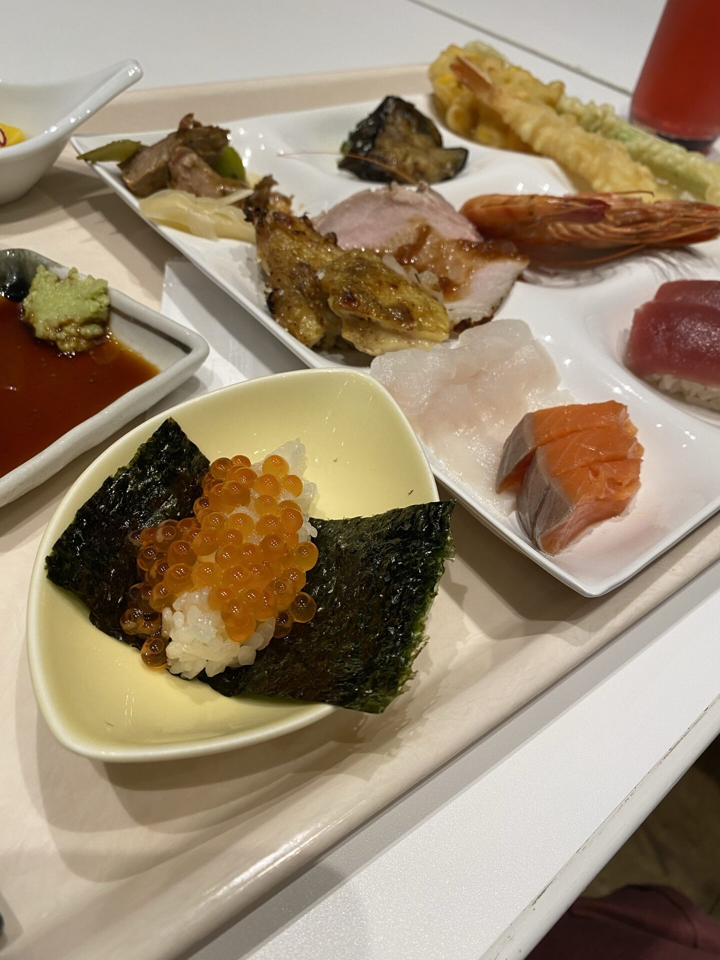 夕食バイキング